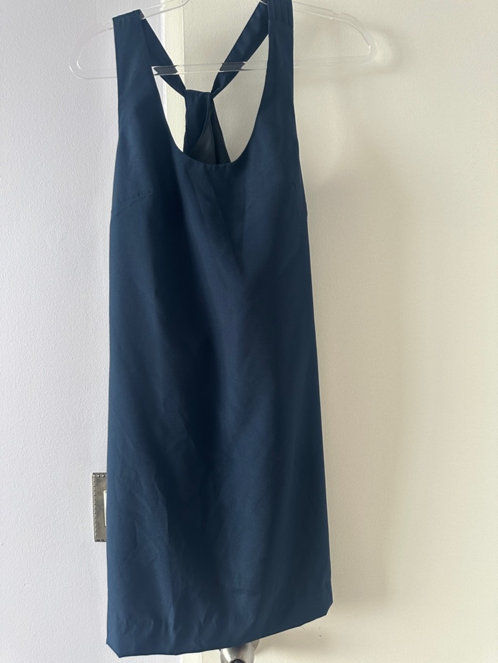 J. Crew Navy Cross-Back Mini Dress